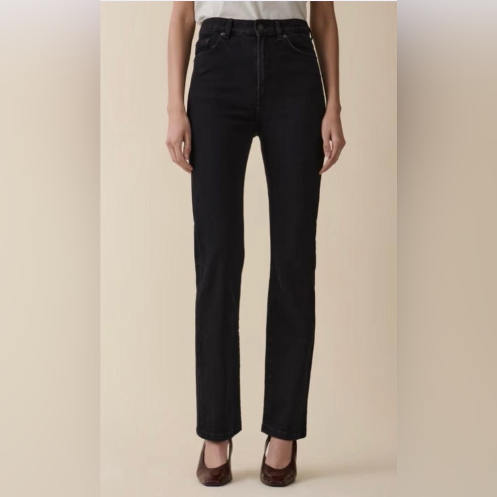 NWT jeanerica Black Straight Leg Jeans